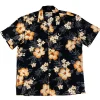Aloha Shirts<Paradise Found Aloha Shirt Hibiscus Garden Black
