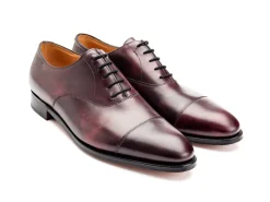Straight Cap Oxfords | Oxfords<John Lobb City II Plum Museum Calf