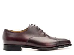 Straight Cap Oxfords | Oxfords<John Lobb City II Plum Museum Calf