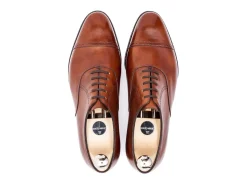 Oxfords | Brogues<John Lobb Philip II Chestnut Misty Calf
