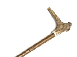 Walking Sticks<Abbeyhorn Shoulder Height Hazel Stick with Crown Whistle