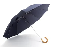 Umbrellas<Fox Umbrellas Telescopic Malacca Handle Navy