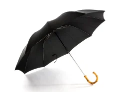 Umbrellas<Fox Umbrellas Telescopic Whangee Handle Black