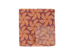 Pocket Squares<Double Monk Wool Cashmere Pocket Square Semicircle Red