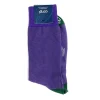 Socks<Corgi Alfred Plain Socks Purple