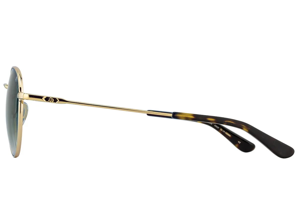 Sunglasses | Eyewear<American Optical AO-1002 Gold Green Gradient Nylon Lens