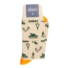 Socks<Corgi Army Logo Socks Brown