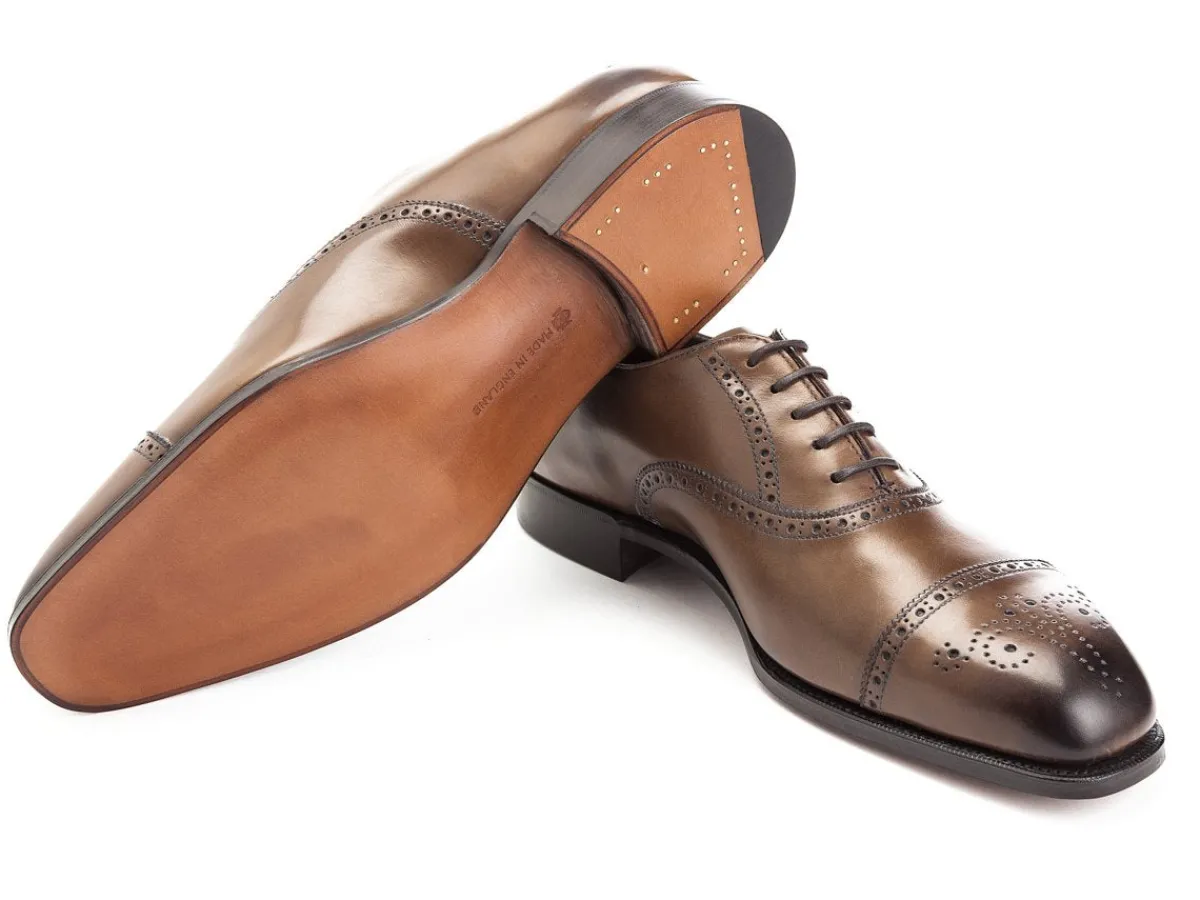 Oxfords | Brogues<Edward Green Asquith Dark Oak Antique Calf