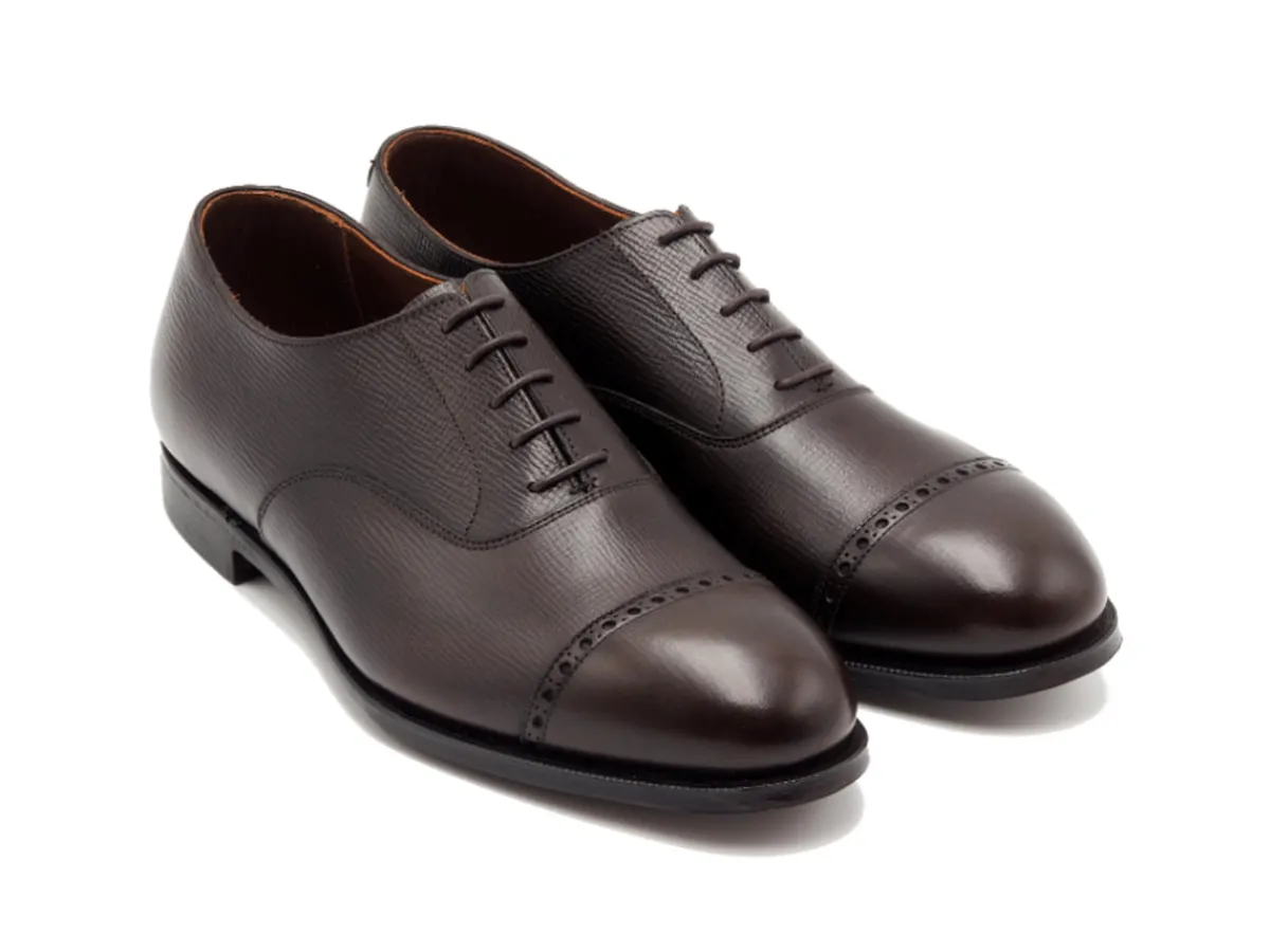 Oxfords<Crockett & Jones Ballarat Dark Brown Willow Grain