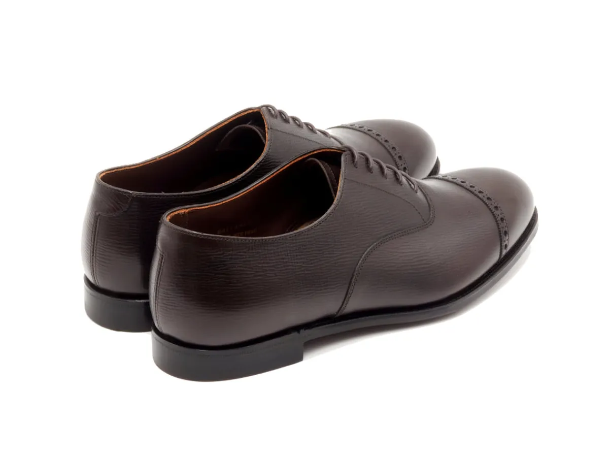 Oxfords<Crockett & Jones Ballarat Dark Brown Willow Grain