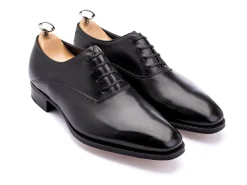 Wide Fitting | Oxfords<John Lobb Beckett Black Museum Calf EE-width