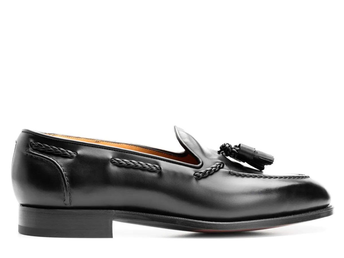 Tassel Loafers | Summer Shoes<Edward Green Belgravia Black Calf