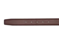 Belts<Crockett & Jones Belt Chestnut Calf Nickel Buckle