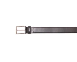 Belts<Simonnot Godard Belt with Nickel Buckle Dark Brown Calf