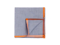 Pocket Squares<Simonnot Godard Blue-Orange Amalfi Pocket Square