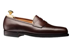 Summer Shoes | Rubber Soles<Crockett & Jones Boston Dark Brown Country Calf