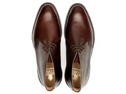 Rubber Soles | Boots<Crockett & Jones Brecon Dark Brown Country Calf