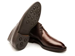 Rubber Soles | Boots<Crockett & Jones Brecon Dark Brown Country Calf