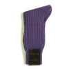 Socks<Bresciani Calf Length Cotton Socks 3-Ply Mauve