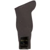 Socks<Bresciani Calf Length Cotton Socks Grey