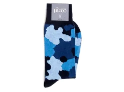 Socks<Corgi Camouflage Socks Black Blue