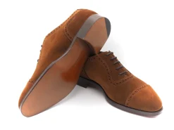 Suede | Oxfords<Edward Green Canterbury Snuff Suede