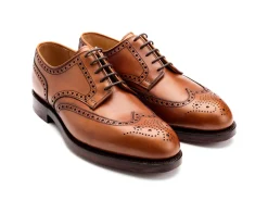 Derbys | Brogues<Crockett & Jones Cardiff Tan Burnished Calf