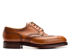 Derbys | Brogues<Crockett & Jones Cardiff Tan Burnished Calf