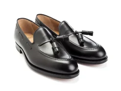 Tassel Loafers | Summer Shoes<Crockett & Jones Cavendish Black Calf