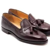 Tassel Loafers | Summer Shoes<Crockett & Jones Cavendish Burgundy Shell Cordovan