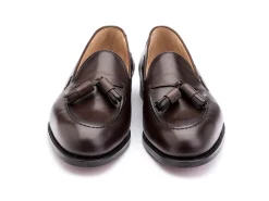 Summer Shoes | Tassel Loafers<Crockett & Jones Cavendish Dark Brown Burnished Calf