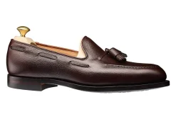Tassel Loafers | Summer Shoes<Crockett & Jones Cavendish Dark Brown Pebble Grain [PRE-ORDER]
