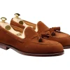 Tassel Loafers | Summer Shoes<Crockett & Jones Cavendish Polo Brown Calf Suede [PRE-ORDER]