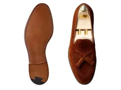 Tassel Loafers | Summer Shoes<Crockett & Jones Cavendish Polo Brown Calf Suede [PRE-ORDER]