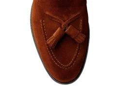 Tassel Loafers | Summer Shoes<Crockett & Jones Cavendish Polo Brown Calf Suede [PRE-ORDER]