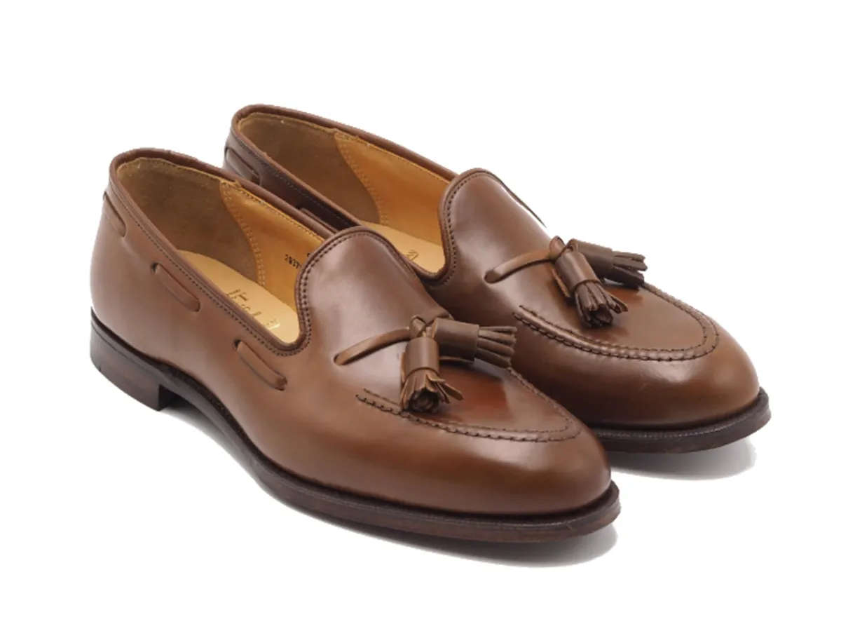 Tassel Loafers | Summer Shoes<Crockett & Jones Cavendish Whiskey Cordovan