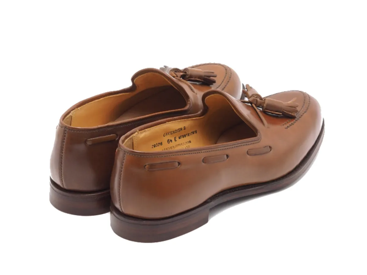 Tassel Loafers | Summer Shoes<Crockett & Jones Cavendish Whiskey Cordovan