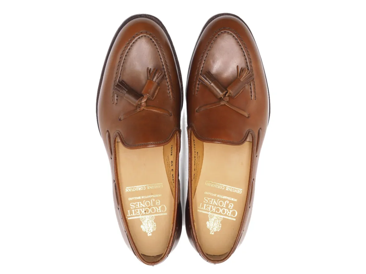 Tassel Loafers | Summer Shoes<Crockett & Jones Cavendish Whiskey Cordovan