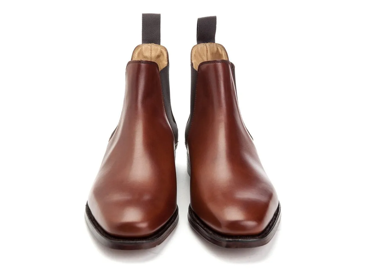 Elastic Sides | Boots<Crockett & Jones Chelsea 3 Chestnut Burnished Calf