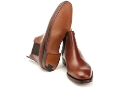 Elastic Sides | Boots<Crockett & Jones Chelsea 3 Chestnut Burnished Calf