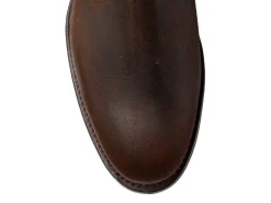 Rubber Soles | Boots<Crockett & Jones Chelsea 5 Dark Brown Rough-Out Suede [PRE-ORDER]