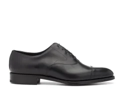 Straight Cap Oxfords | Oxfords<Edward Green Chelsea Black Calf