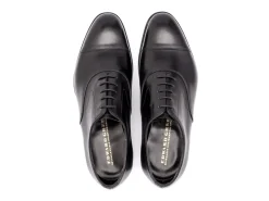 Straight Cap Oxfords | Oxfords<Edward Green Chelsea Black Calf