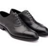 Wide Fitting | Straight Cap Oxfords<Edward Green Chelsea Black Calf F-width