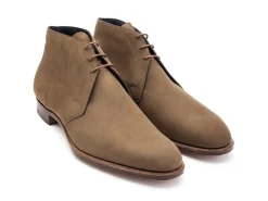 Wide Fitting | Nubuck<Edward Green Cherwell Taupe Nubuck F-width