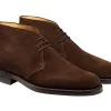 Suede | Rubber Soles<Crockett & Jones Chiltern Dark Brown Suede [PRE-ORDER]