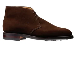 Suede | Rubber Soles<Crockett & Jones Chiltern Dark Brown Suede [PRE-ORDER]
