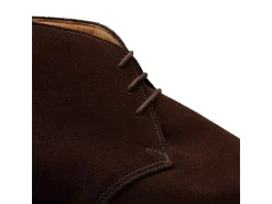 Suede | Rubber Soles<Crockett & Jones Chiltern Dark Brown Suede [PRE-ORDER]