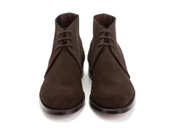 Suede | Boots<Crockett & Jones Chukka Dark Brown Suede