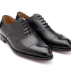 Straight Cap Oxfords | Oxfords<John Lobb City II Black Calf